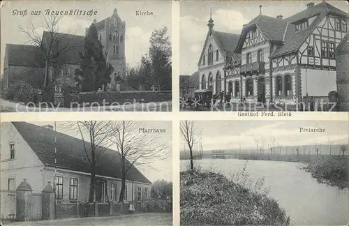 Jerichow Neuenklitsche Kirche Gasthof Pleiss Freiarche / Jerichow /Jerichower Land LKR