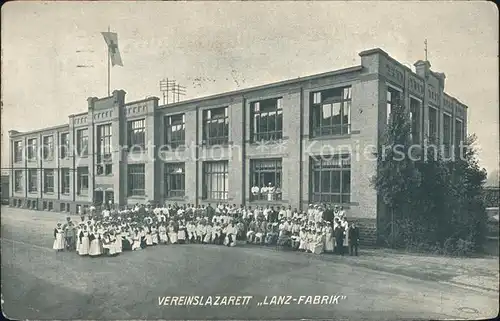 Mannheim Vereinslazarett Lanz Fabrik / Mannheim /Mannheim Stadtkreis