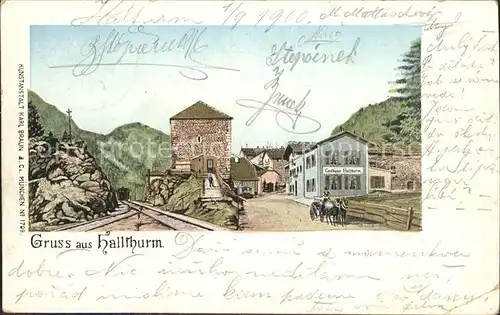 Hallthurm Gasthaus Hallthurm / Bischofswiesen /Berchtesgadener Land LKR