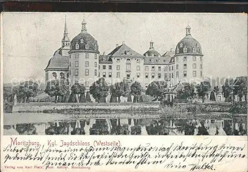 Moritzburg Sachsen Koenigliches Jagdschloss Kat. Moritzburg Dresden