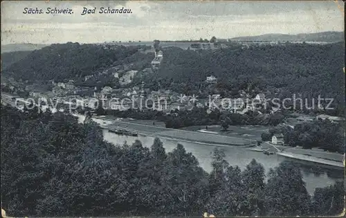 Schandau Bad Stadt Kat. Bad Schandau