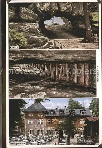 Bad Schandau Kuhstall Himmelsleiter Berggasthaus Kat. Bad Schandau