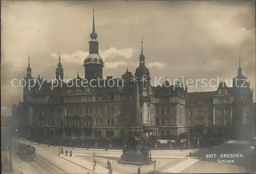 Dresden Schloss Kat. Dresden Elbe