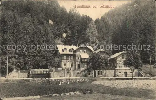 Bad Schandau Forsthaus  Kat. Bad Schandau