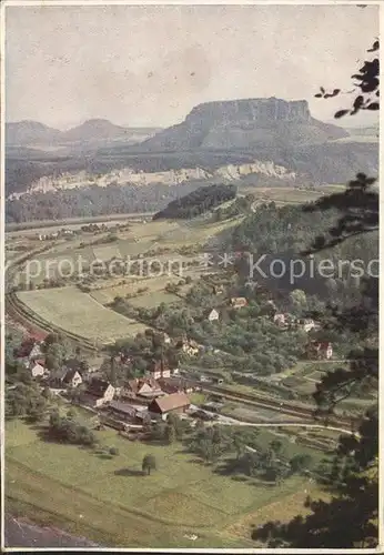 Schandau Bad Dorf Kat. Bad Schandau