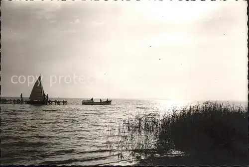 Lembruch Duemmersee Segelboot  Kat. Lembruch