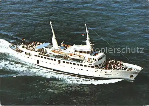 Wilhelmshaven Baederfahrgastschiff  Kat. Wilhelmshaven