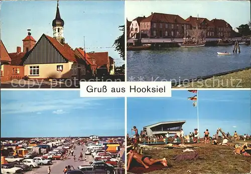 Hooksiel Nordseebad Strand Boot Campingplatz Kat. Wangerland