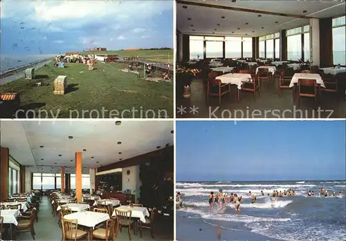 Tossens Nordseebad Strandhalle  Kat. Butjadingen