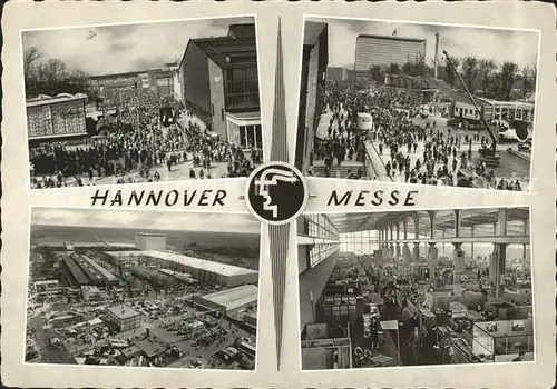 Hannover Messehallen Teilansichten Kat. Hannover