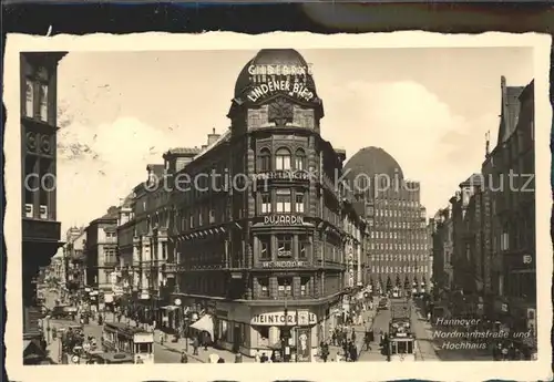 Hannover Nordmannstr Hochhaus Kat. Hannover