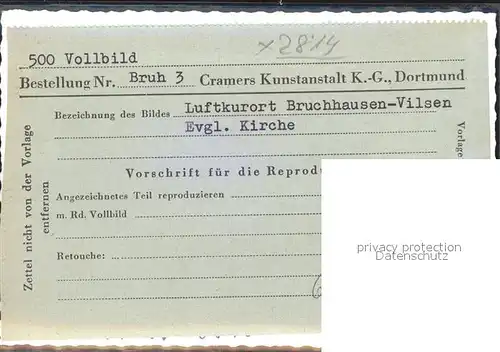 Bruchhausen Vilsen Ev Kirche Kat. Bruchhausen Vilsen