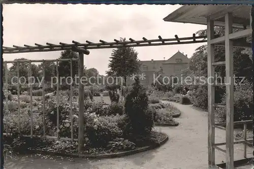 Verden Aller Partie im Rosengarten Kat. Verden (Aller)