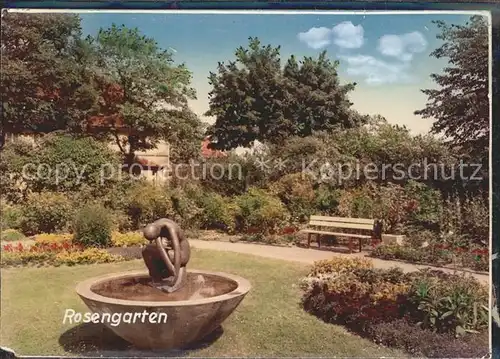 Verden Aller Rosengarten Skulptur Kat. Verden (Aller)