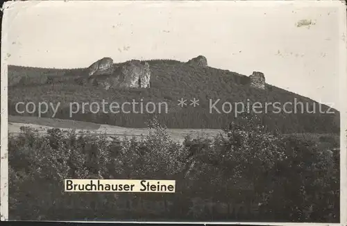 Bruchhausen Sauerland Bruchhauser Steine /  /