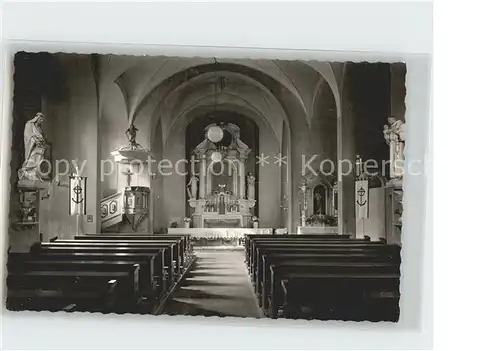 Bruchhausen Hoexter Kirche Inneres Kanzel Altar / Hoexter /Hoexter LKR