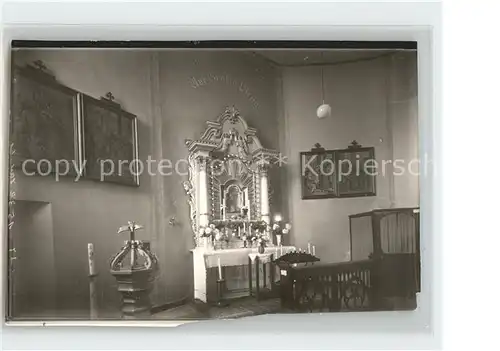 Bruchhausen Hoexter Kirche Altar / Hoexter /Hoexter LKR