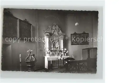 Bruchhausen Hoexter Kirche Altar / Hoexter /Hoexter LKR