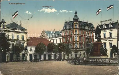 Bremerhaven Marktplatz Kat. Bremerhaven