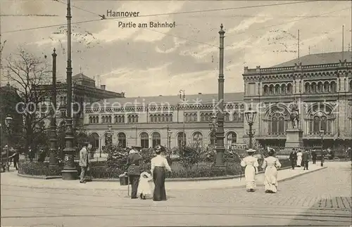 Hannover Partie am Bahnhof Kat. Hannover