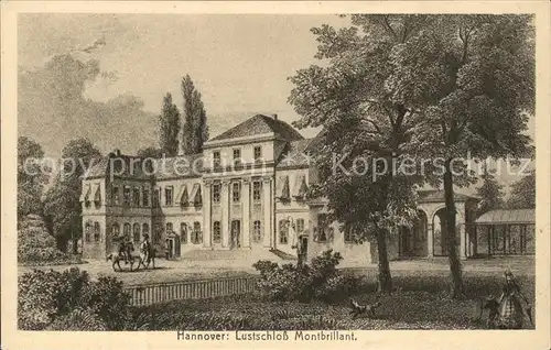 Hannover Lustschloss Montbrillant Kat. Hannover