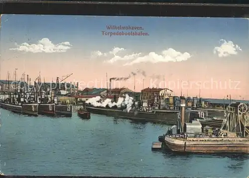 Wilhelmshaven Torpedobootshafen Kat. Wilhelmshaven