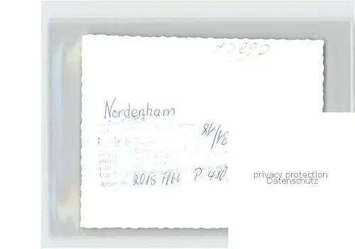 Nordenham Fliegeraufnahme Kat. Nordenham