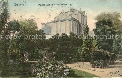 Hannover Palmenhaus  Kat. Hannover