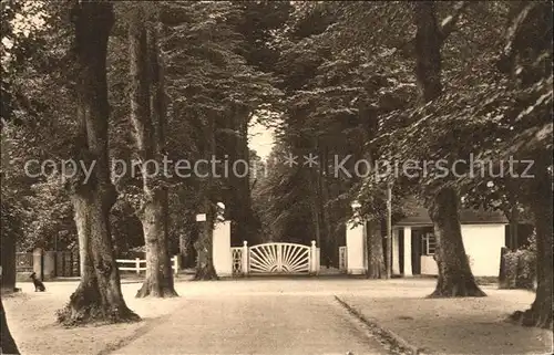 Varel Jadebusen Vareler Wald Eingang Kat. Varel