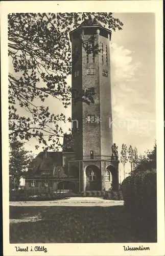 Varel Jadebusen Wasserturm Kat. Varel