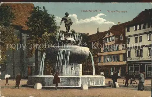 Hannover Duve Brunnen Kat. Hannover