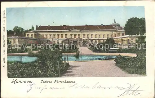 Hannover Schloss Herrenhausen Kat. Hannover