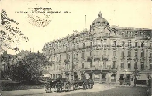 Hannover Theaterplatz Kastens Hotel Kat. Hannover