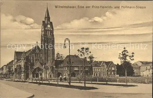 Wilhelmshaven Ecke Prinz  Heinrich  und Hollmann  Strasse Kat. Wilhelmshaven