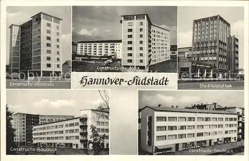 Hannover Stadtbibliothek Constructa  Hochhaus  Kat. Hannover