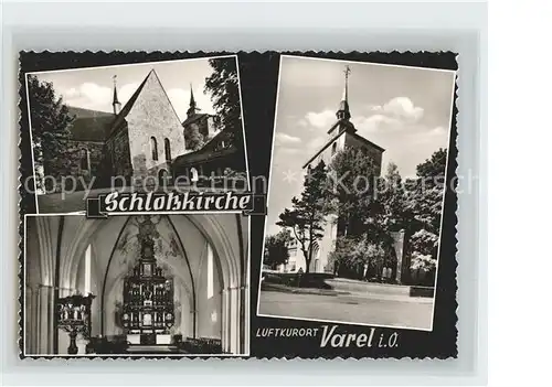Varel Jadebusen Schlosskirche Kat. Varel