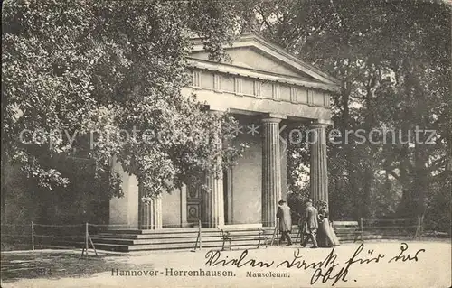 Herrenhausen Hannover Mausoleum Kat. Hannover