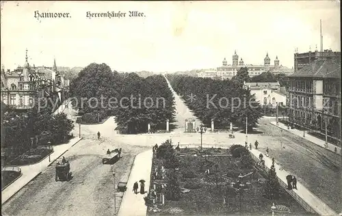 Hannover Herrenhaeuser Allee Kat. Hannover