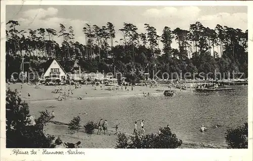 Hannover Blauer See Strandbad Kat. Hannover