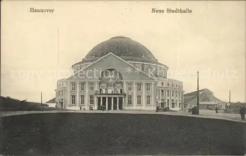 Hannover Neue Stadthalle Kat. Hannover