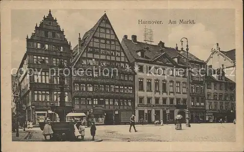 Hannover Marktplatz Brunnen Kat. Hannover