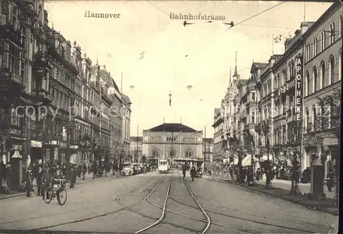 Hannover Bahnhofstrasse Kat. Hannover