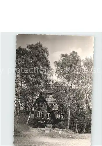 Walsrode Lueneburger Heide Gasthaus Luisenhoehe Kat. Walsrode