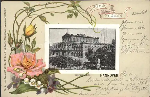 Hannover Hoftheater Kat. Hannover