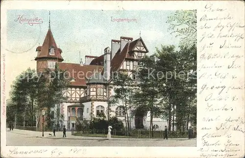 Hannover Listerturm Kat. Hannover