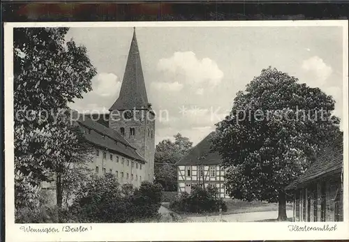 Wennigsen Klosteramthof Kat. Wennigsen (Deister)