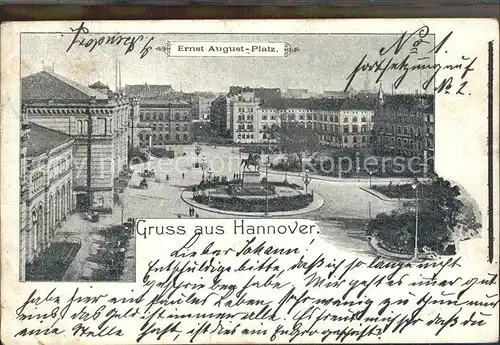 Hannover Ernst August  Platz Kat. Hannover
