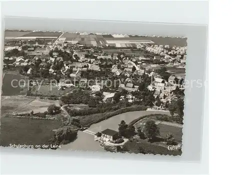 Schulenburg Leine Fliegeraufnahme Kat. Pattensen