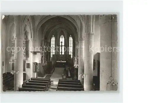 Bad Wildungen Evangelische Kirche Inneres Kat. Bad Wildungen