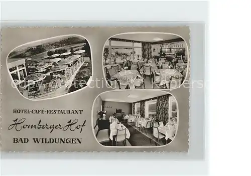Bad Wildungen Hotel Cafe Restaurant Homberger Hof Kat. Bad Wildungen